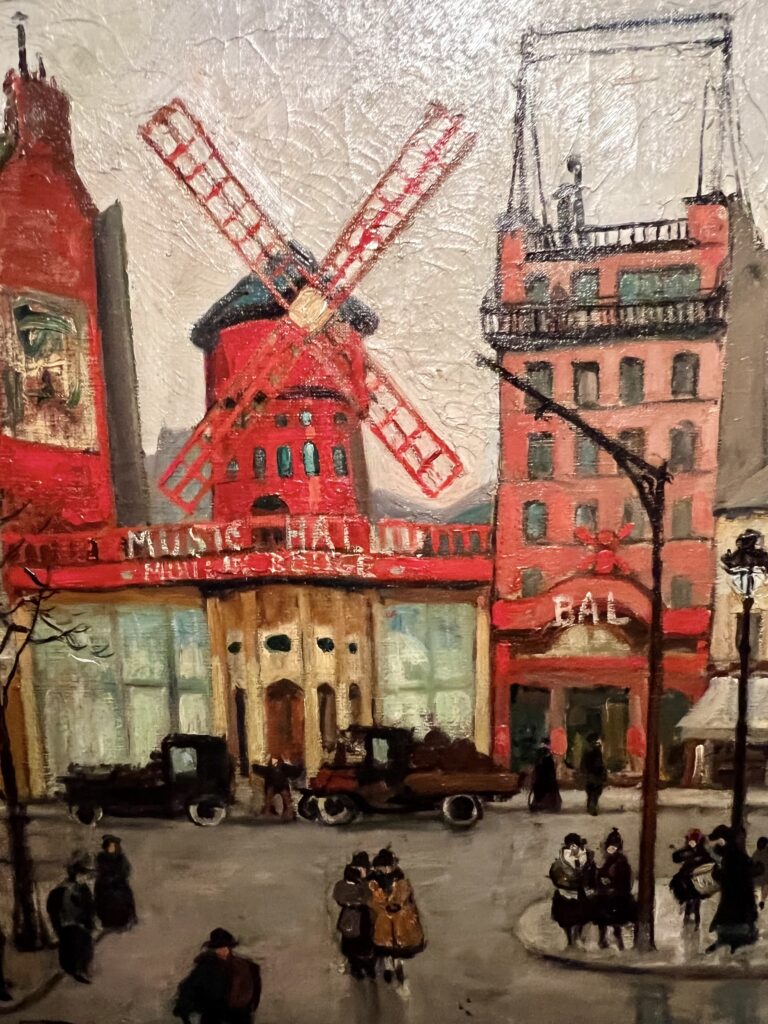 Moulin Rouge painting by Utrillo