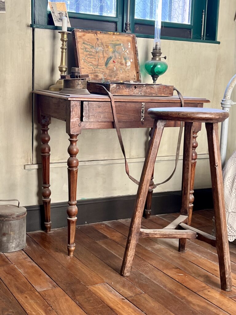 desk in the Valadon and Utrillo studio