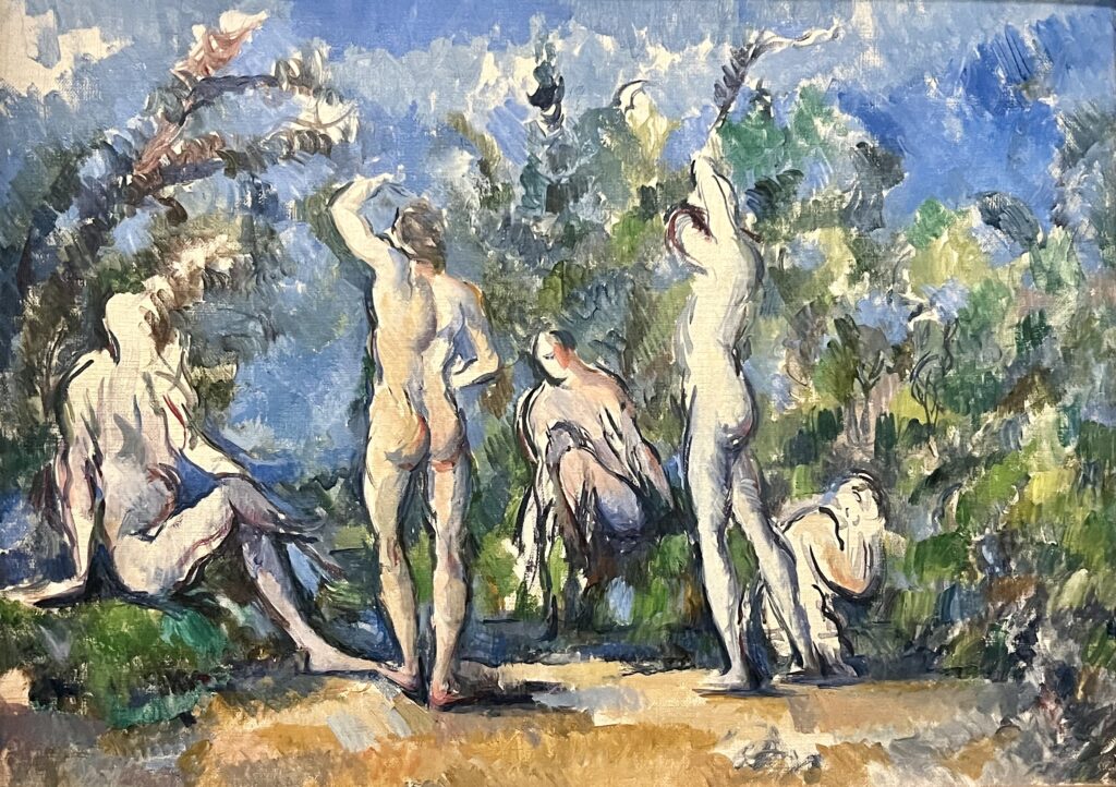 Cezanne, Five Bathers, 1900-04