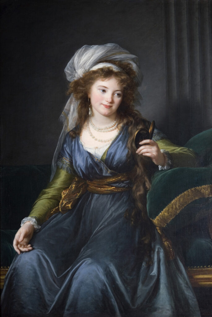 Vigee-Lebrun, Portrait of Countess Skavronskaia, 1790