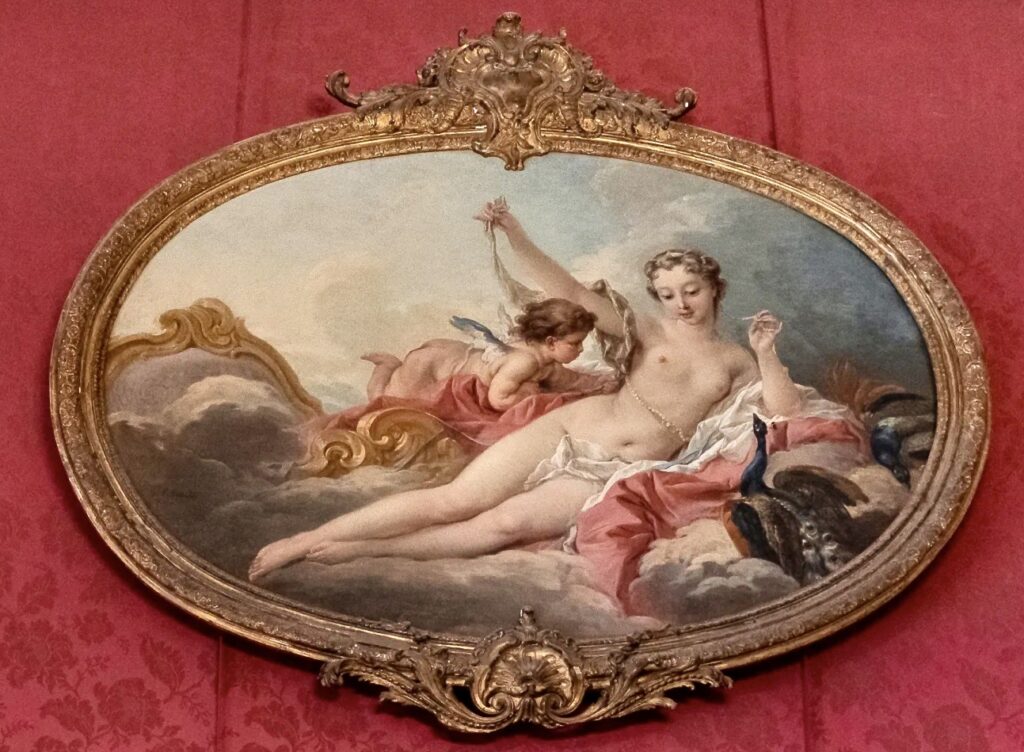 Boucher, Venus adorning herself with the attributes of Juno
