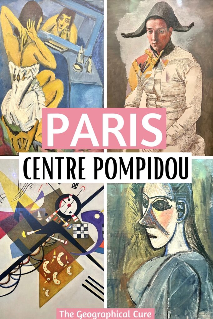 Pinterest pin for guide to the Centre Pompidou