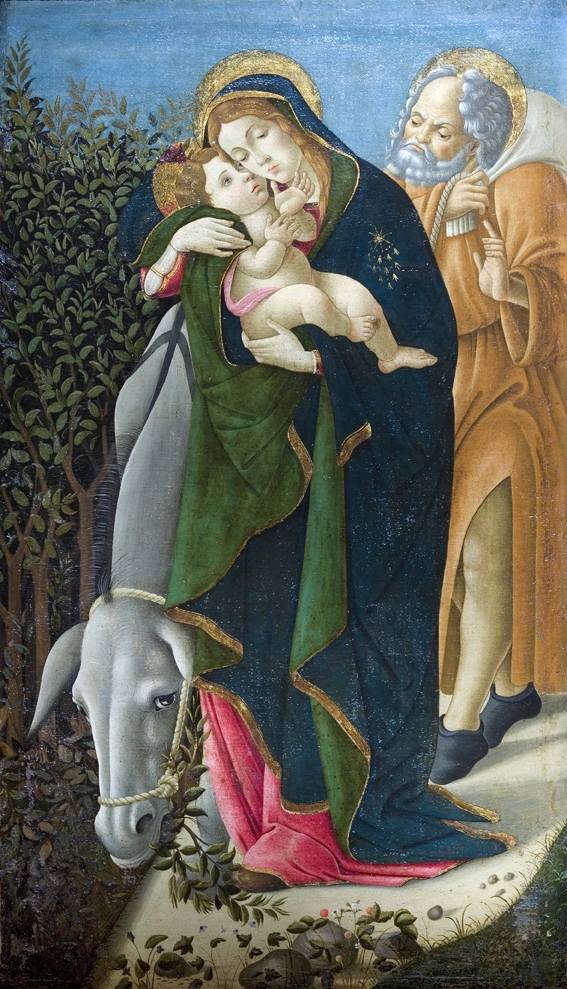 Botticelli, The Flight Into Egypt, 1510