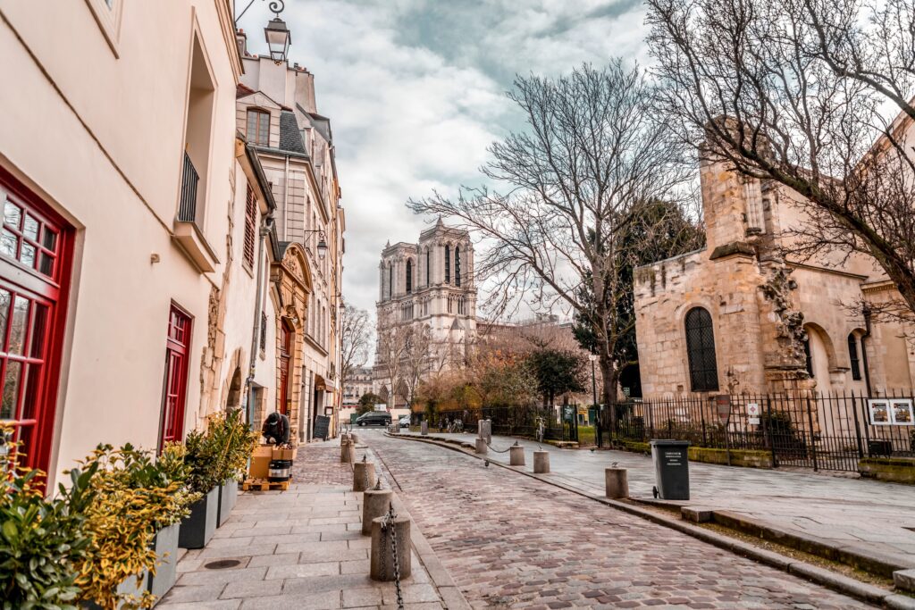 Notre Dame on the Île de la Cité