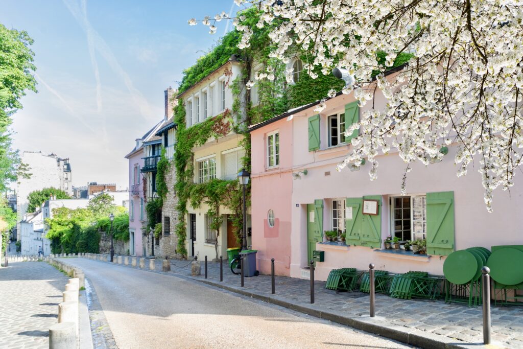 Rue de l'Abreuvoir in Montmartre