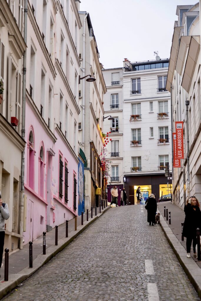 street in Montmartre