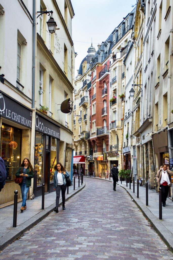 Rue Galande in the Latin Quarter 