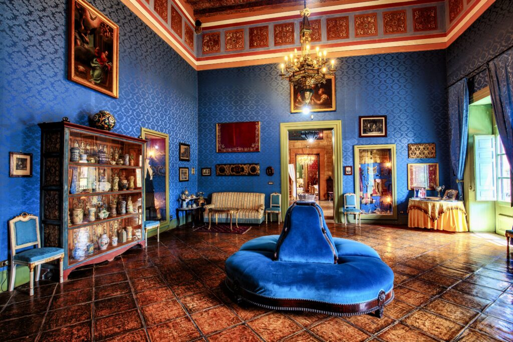 the Blue Room