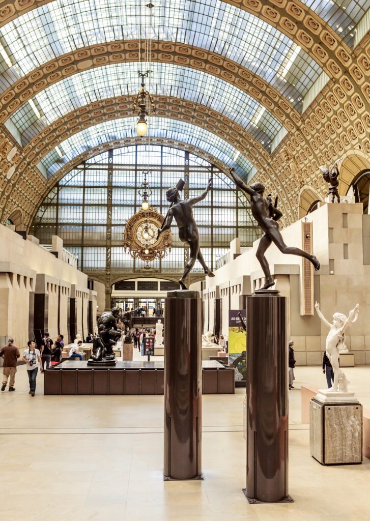 central hall of the Musee d'Orsay