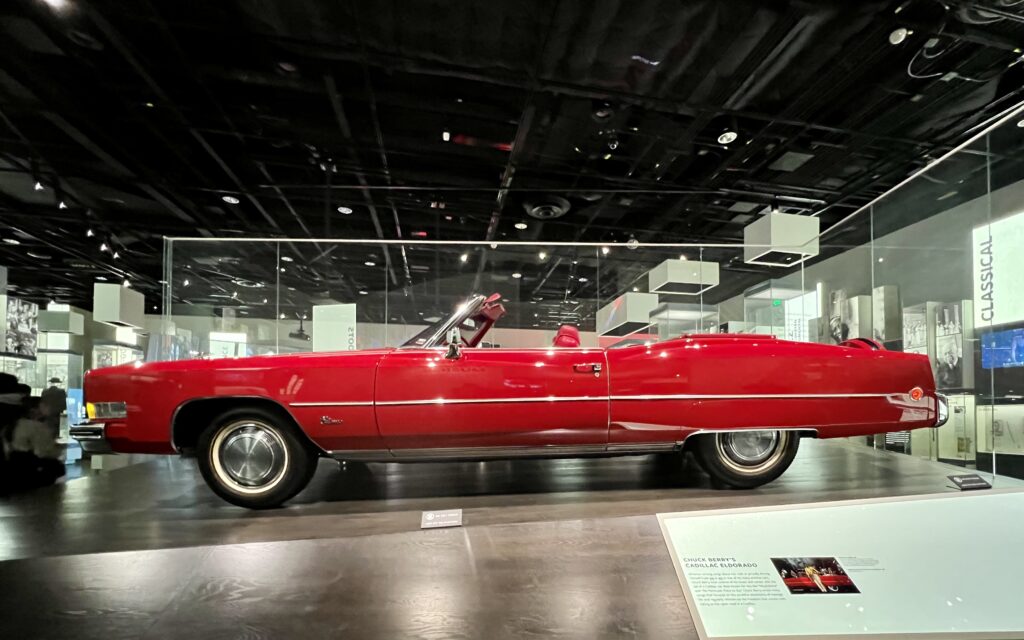Chuck Berry's cherry red Cadillac