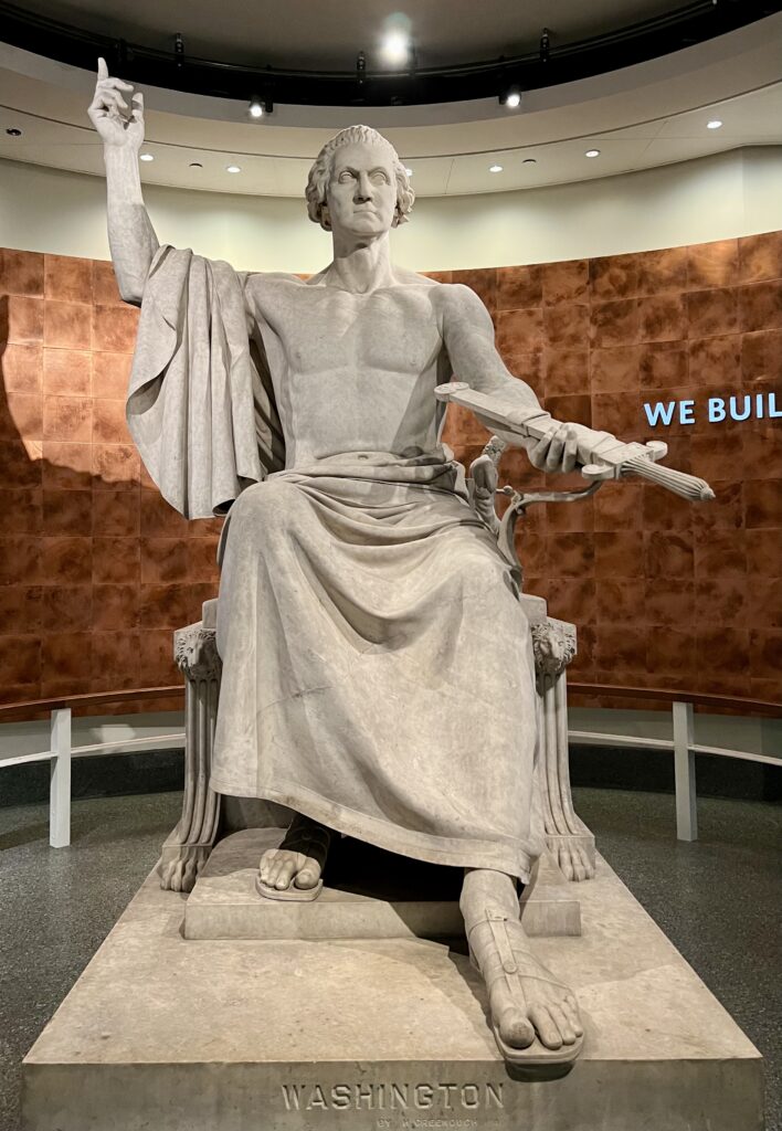 Horatio Greenough statue of George Washington