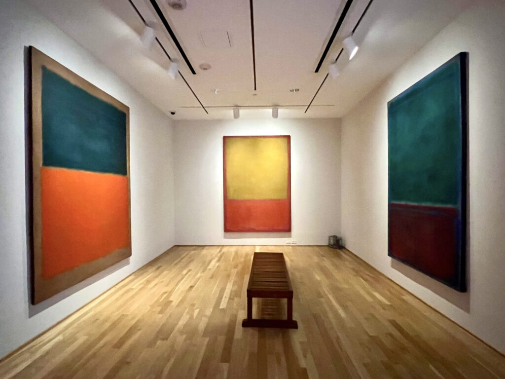 Rothko Room, one of the beset things to see in the Phillips Collection
