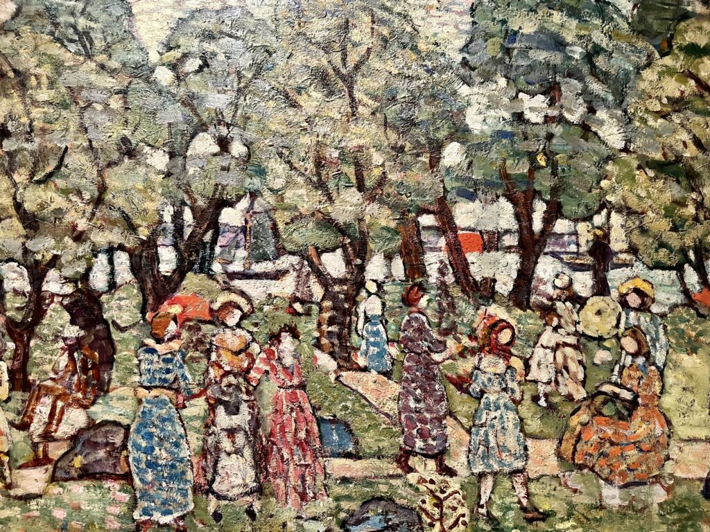 Maurice Prendergast, Under the Trees, 1913-16