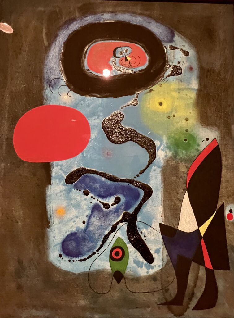 Joan Miro, The Red Sun, 1948