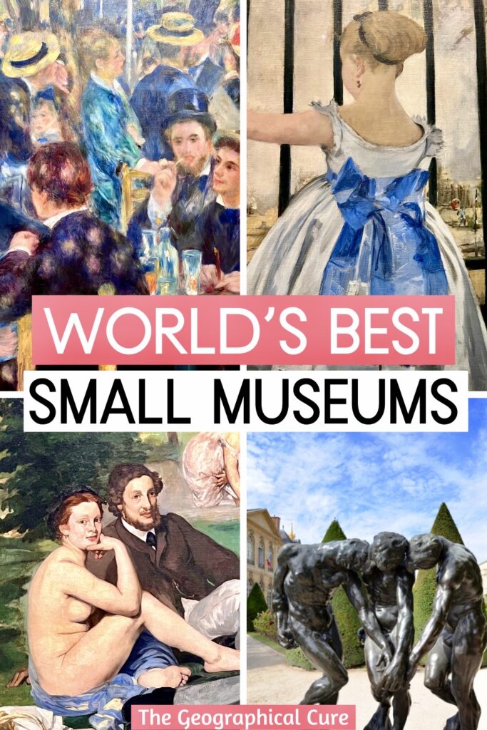 Pinterest pin for guide to the best small museums
