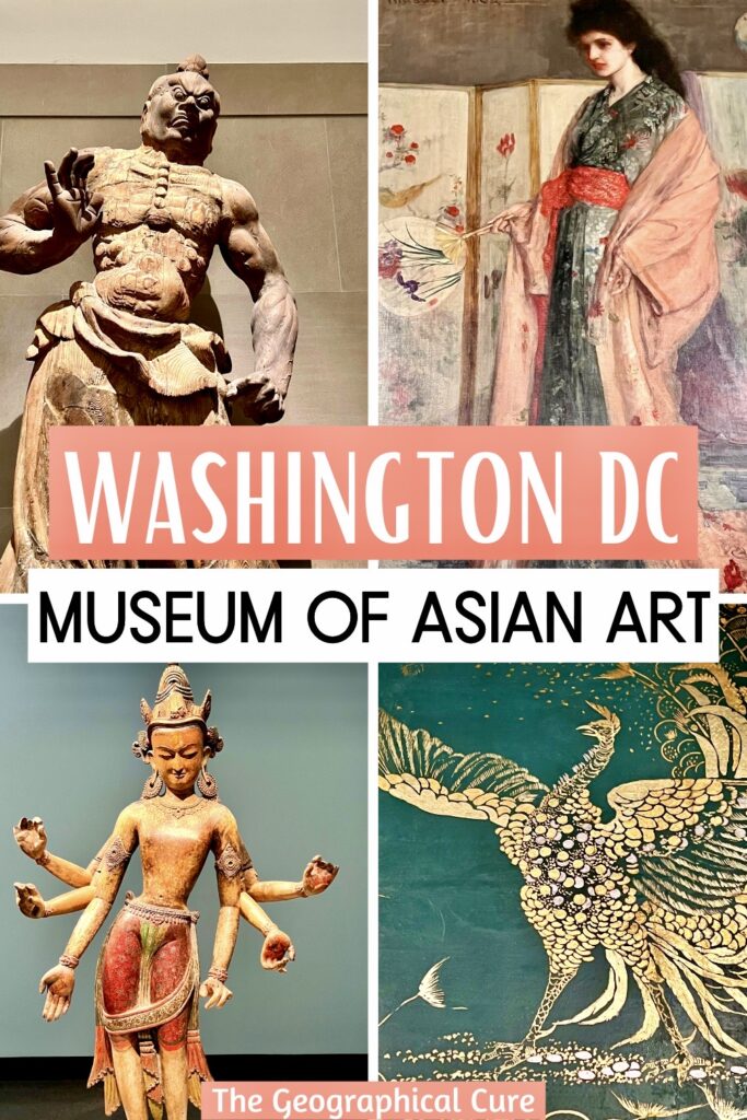 Pinterest pin for guide to the National Asian Museum of Art