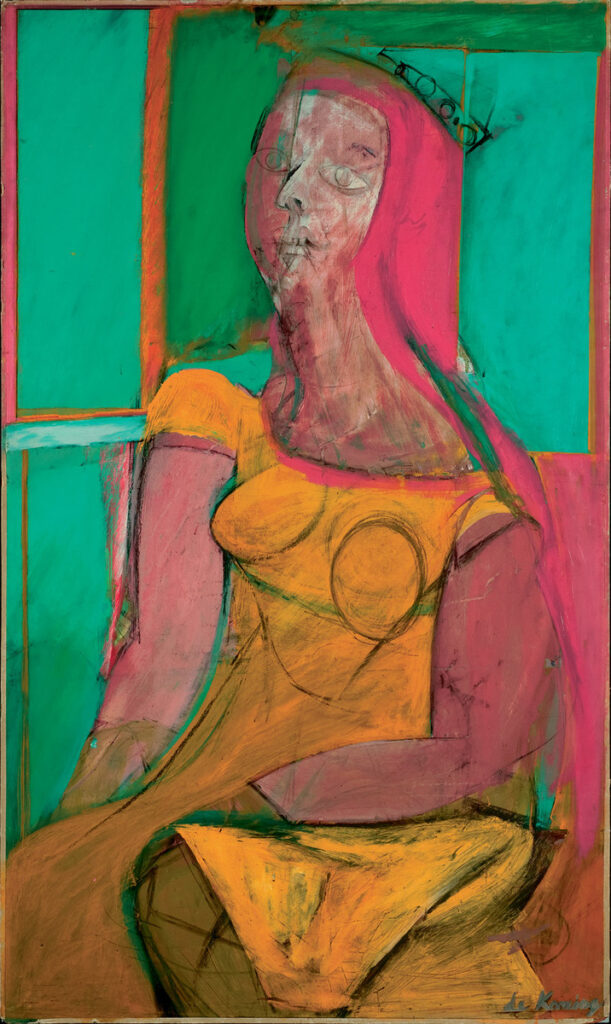 Willem de Kooning, Queen of Hearts, 1943-46