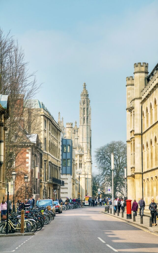 Old King's Parade Street, the main drag in town