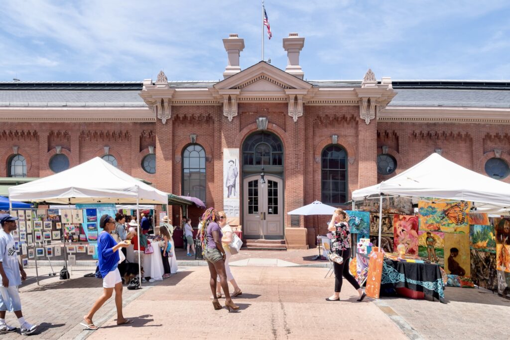 historic Eastern Market in the Capitol Hill area