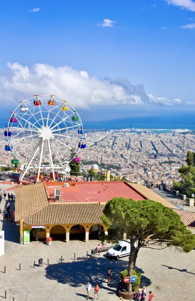 Ferris wheel in Tibidabo 