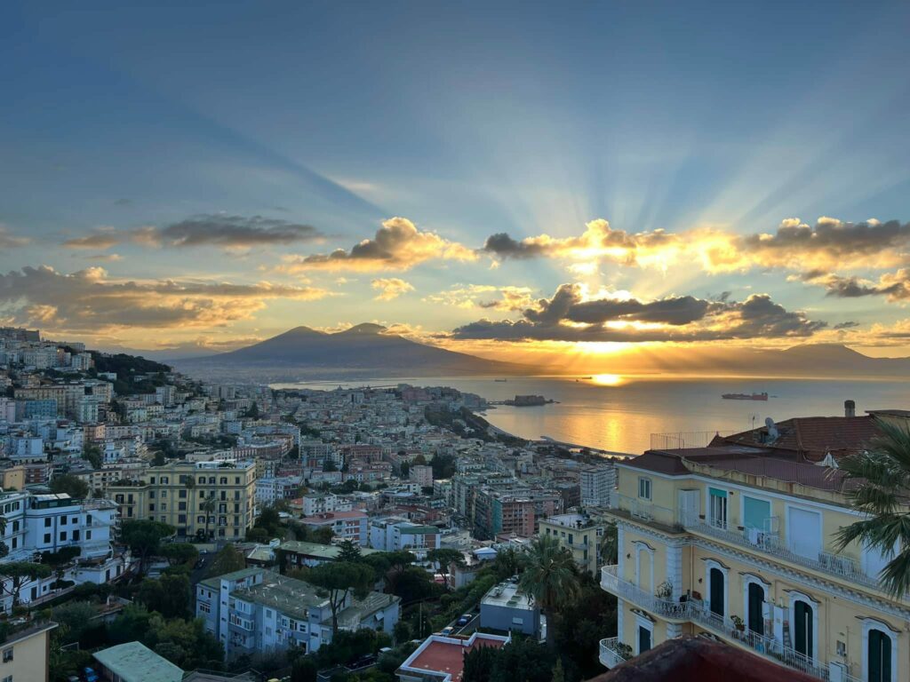 Naples at sunrise