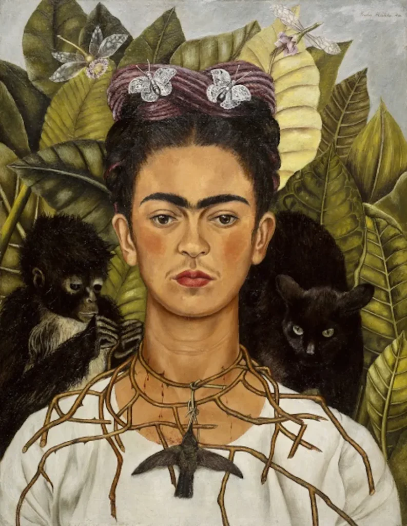 Frida Kahlo, Self-Portrait with Monkeys, 1943