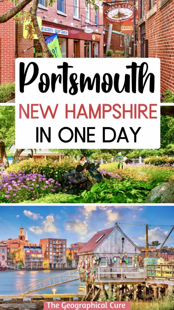 Pinterest pin for best things to do in Portsmouth in one day