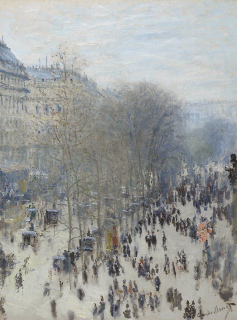 Monet, Boulevard des Capucines, 1873