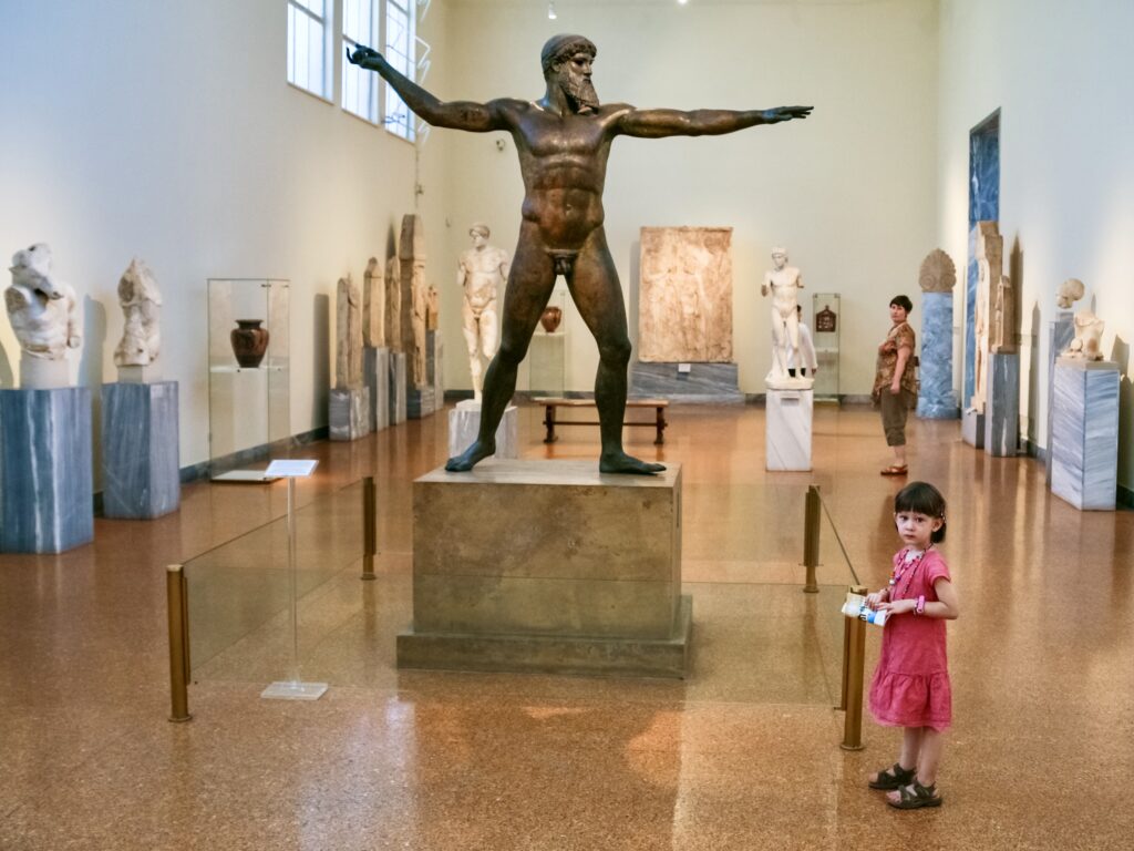 Kouros in the National Archaeological Museum