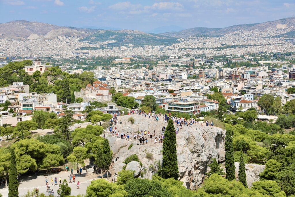 Athens cityscape from the Acropolis