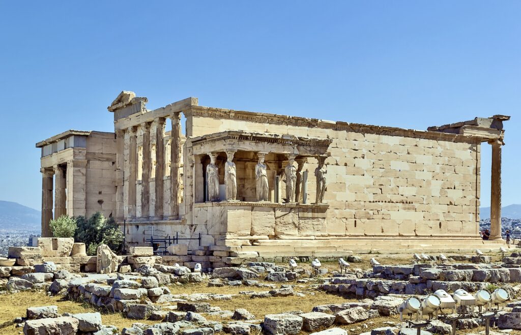 the Erechtheion 