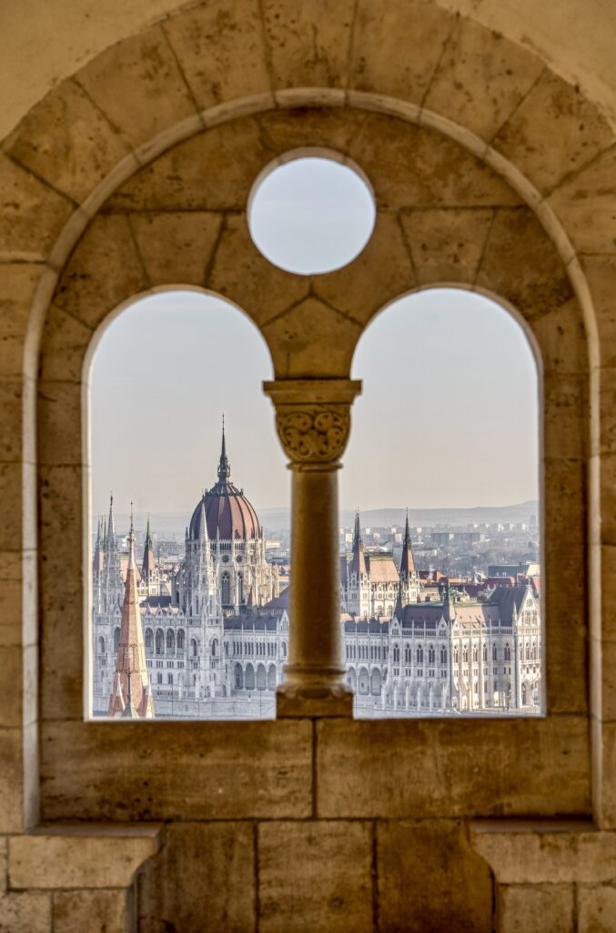 Hungary Parliament from Fisherman's Bastion 