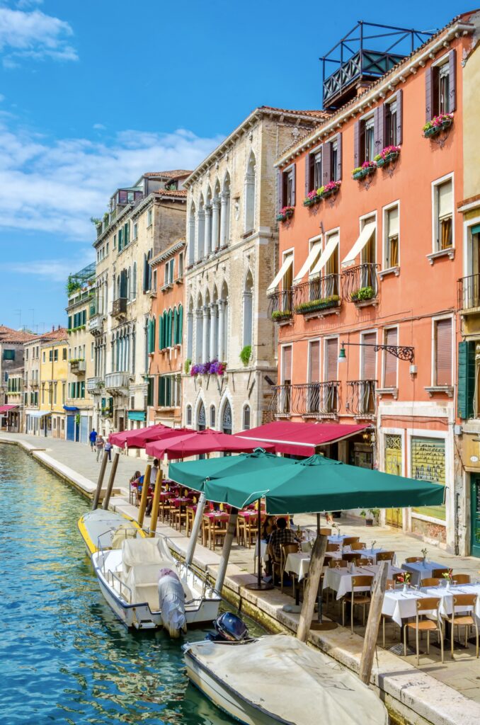 canal in the Dorosduro area of Venice, a must see with one day in Venice