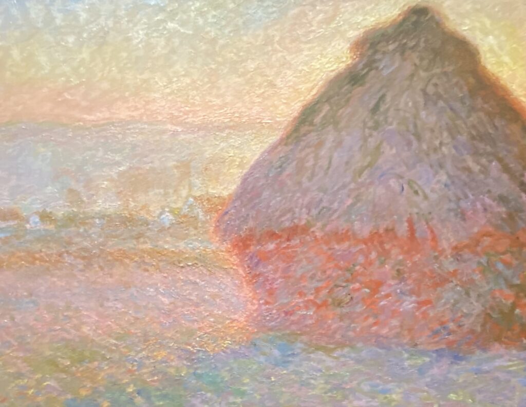 Monet, Grainstack (Sunset), 1891