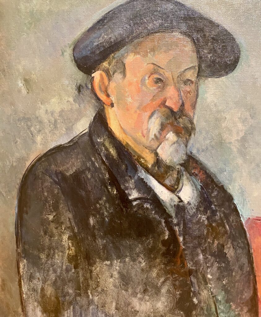 Cezanne, Self Portrait with a Beret, 1898-1900
