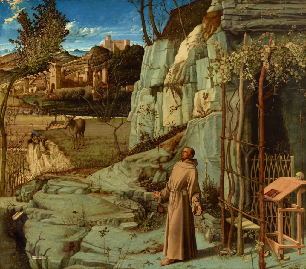Giovanni Bellini, St. Francis in the Desert, 1476–78