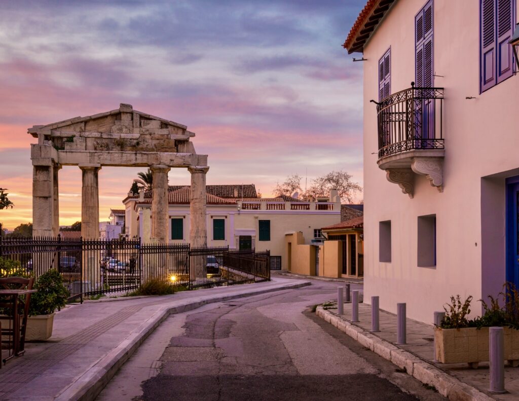 ruins of the Roman Agora