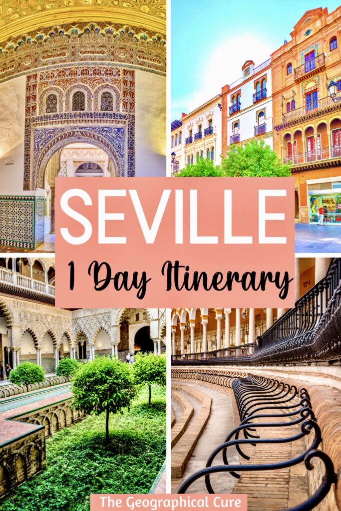 Pinterest pin for one day in Seville Itinerary