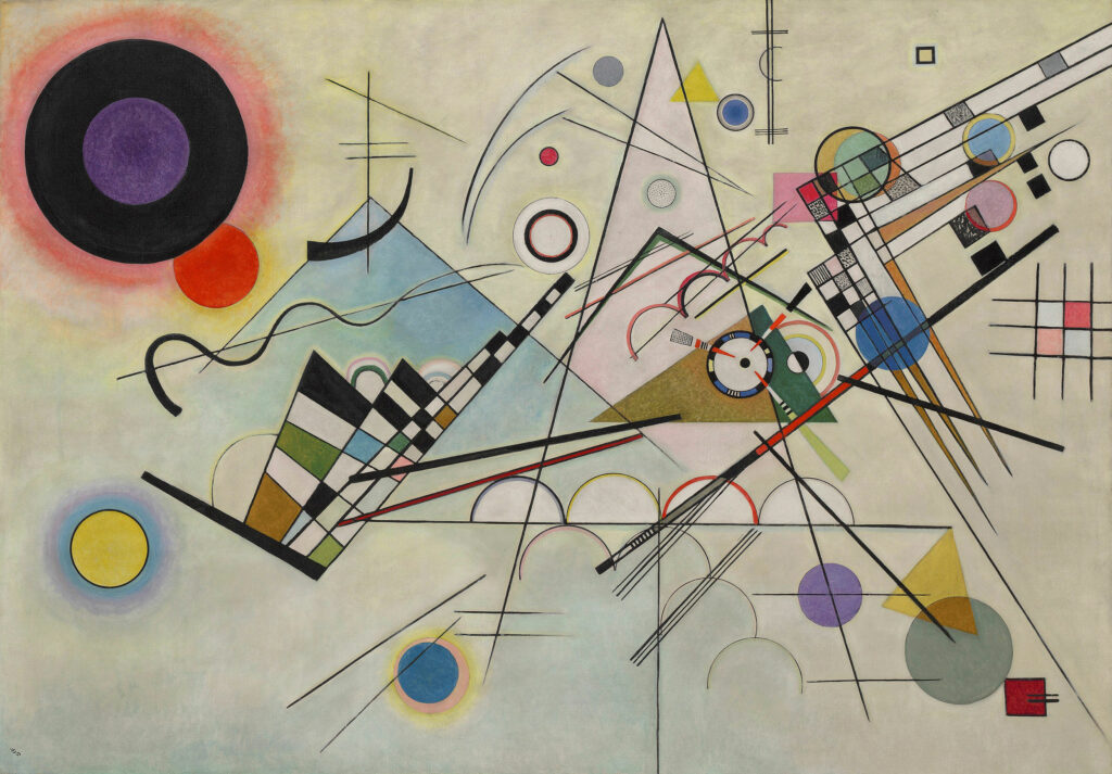 Kandinsky, Composition 8, 1923