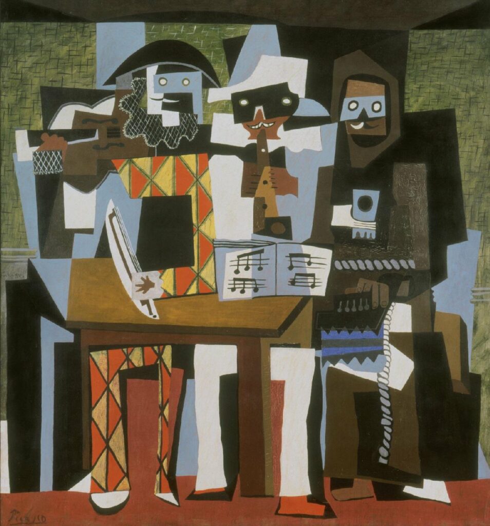 Picasso's Three Musicians