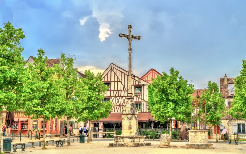 Croix des Changes in Chatel Square 