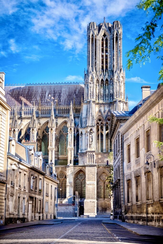 another view of Reims Cathedral