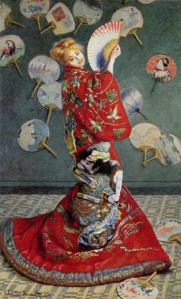 Monet, La Japonaise, 1876