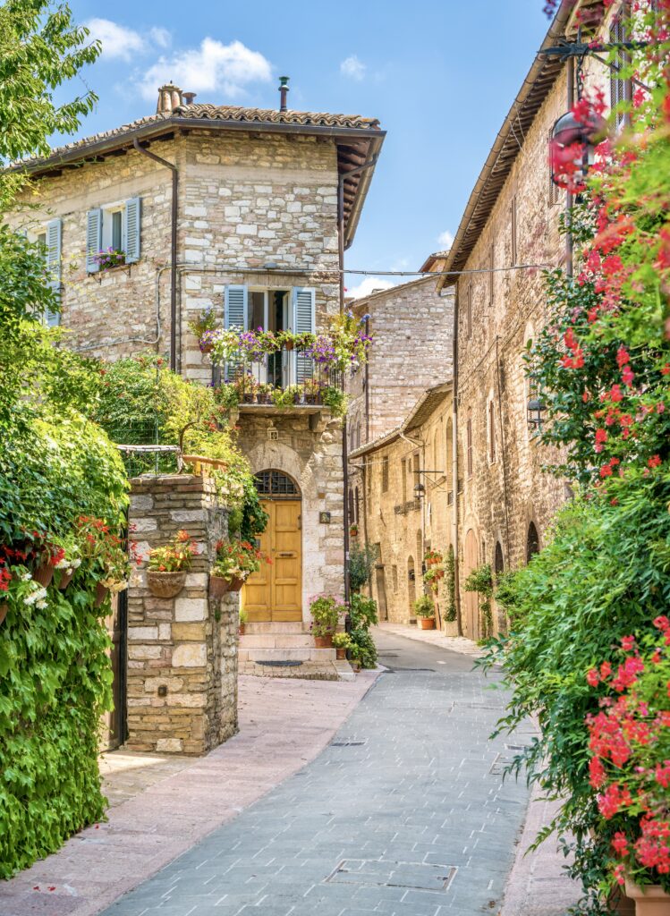 street in Assisi