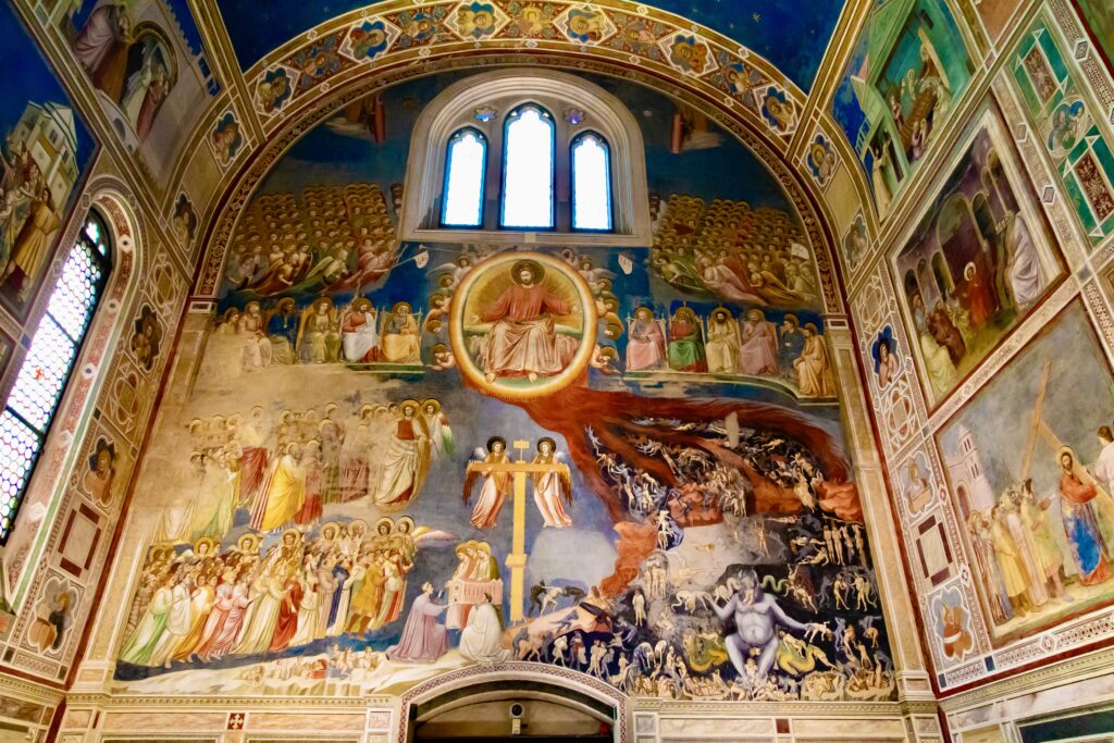 Giotto's massive The Last Judgment fresco