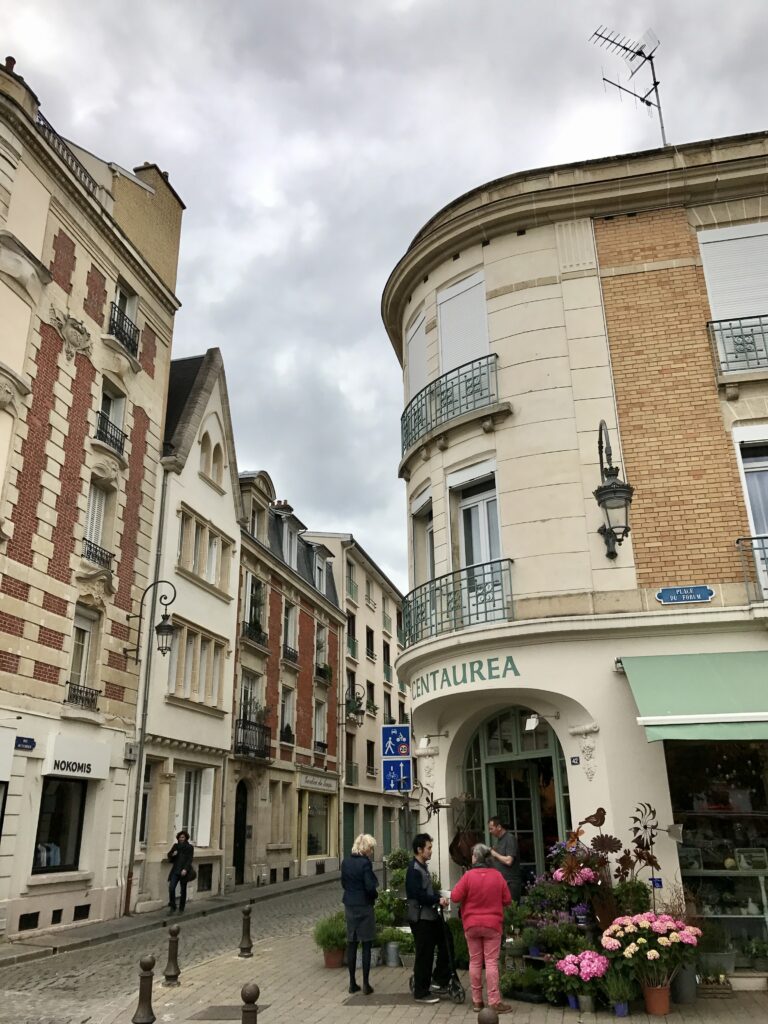 street in Reims