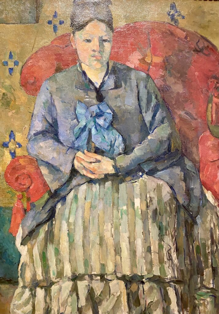 Cezanne, Madame Cezanne in an Armchair, 1877
