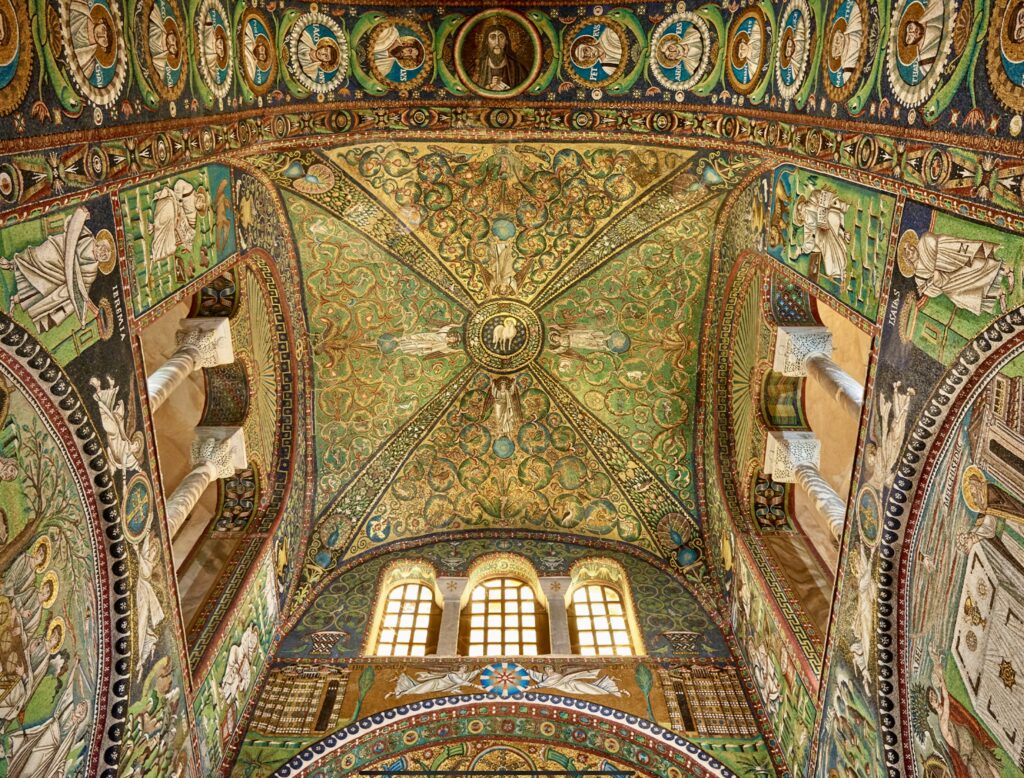 mosaics in San Vitale