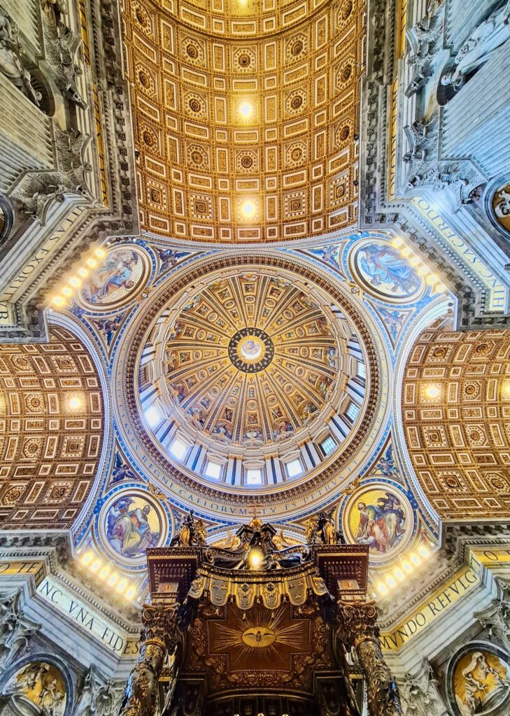 interior St. Peter's Basilica