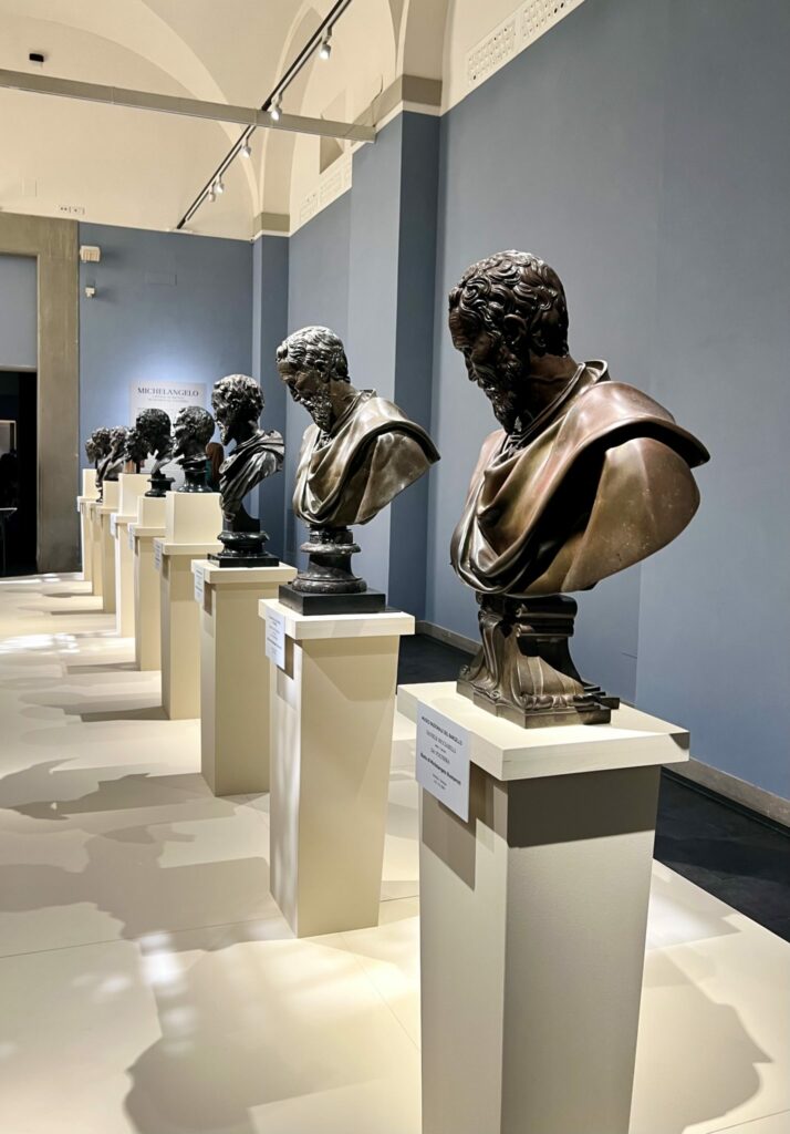 Daniele da Volterra busts in the Accademia